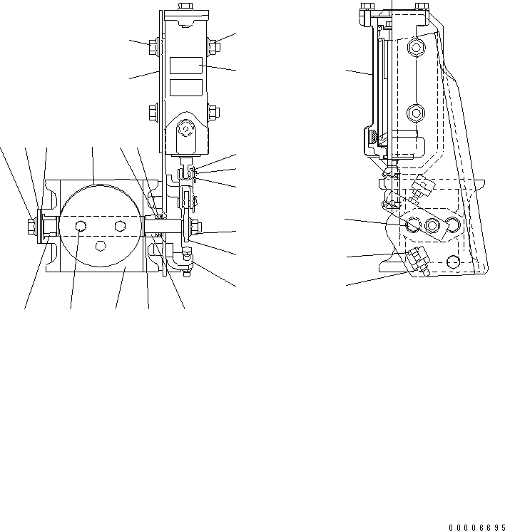BRAKE VALVE ASS'Y JK281-02752 KOMATSU