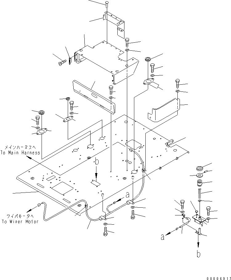 WIRING 201-06-71811 KOMATSU