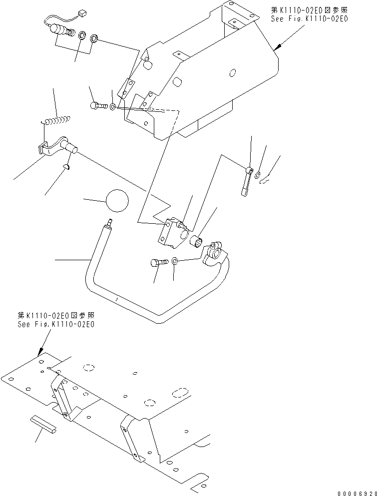 Пружина 22D-75-13370 KOMATSU