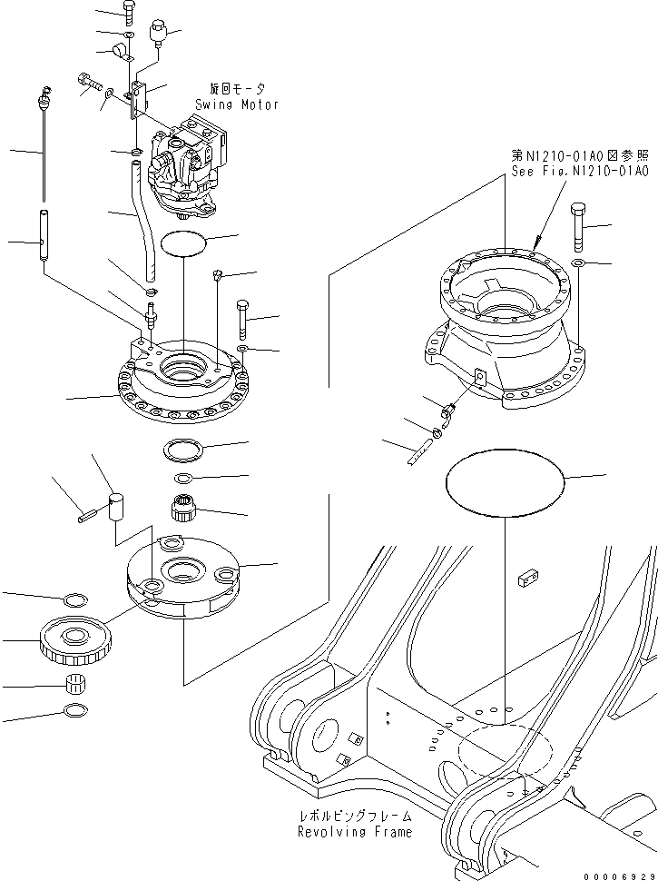 Шланг 07286-01035 KOMATSU