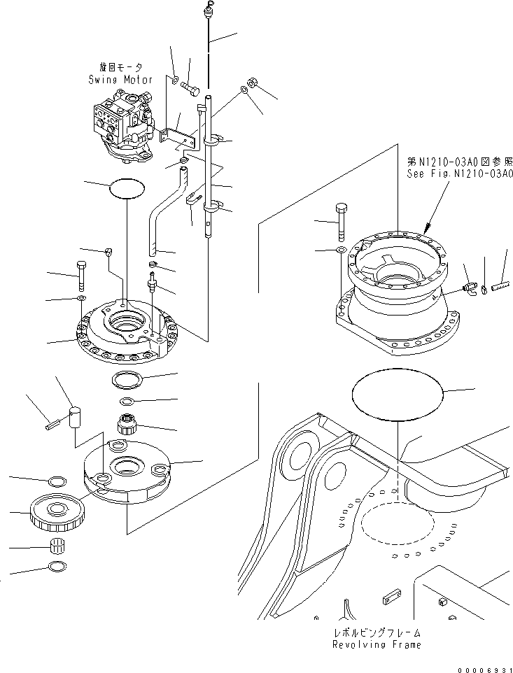 Шланг 07286-01070 KOMATSU