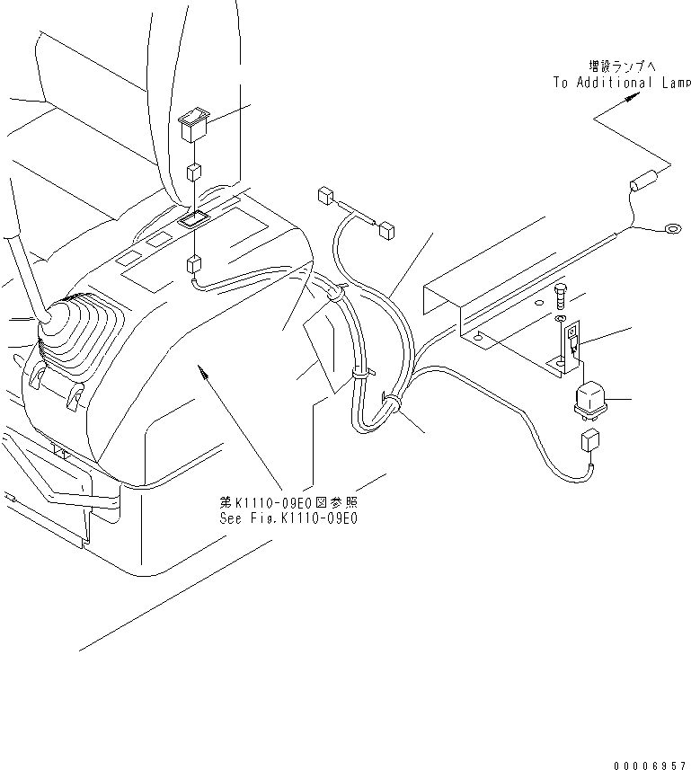 Жгут проводов 201-06-71750 KOMATSU