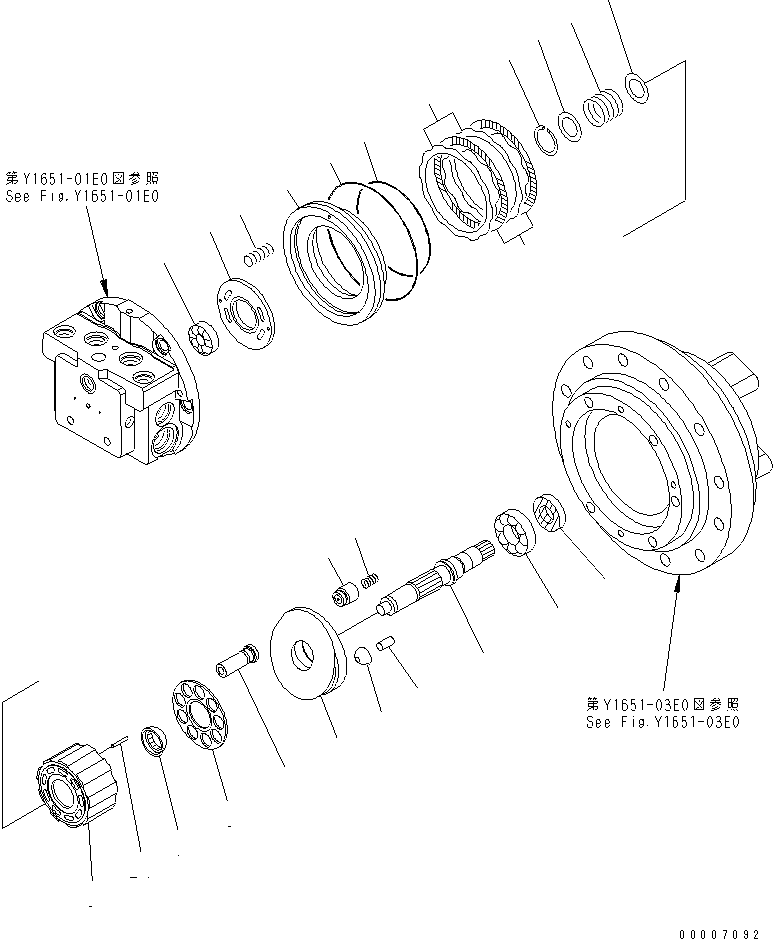 Поршень TZ500D2012-00 KOMATSU