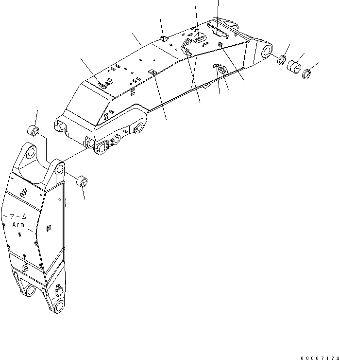 Хомут 209-62-58740 KOMATSU
