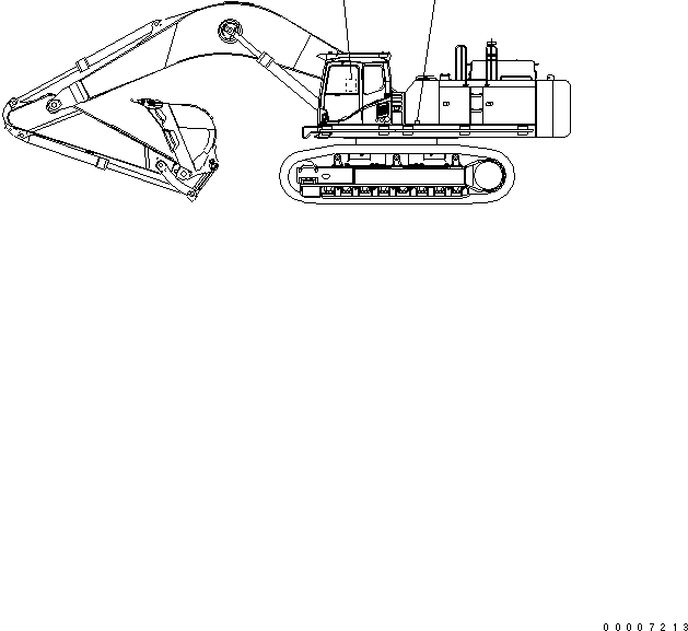 Предупреждающая табличка 209-00-77240 KOMATSU
