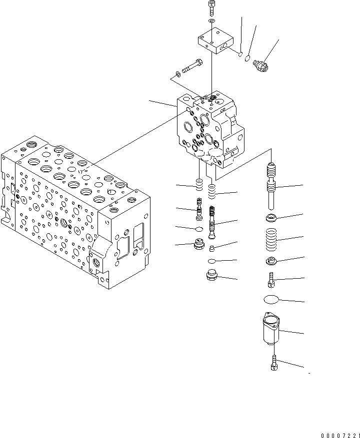 Клапан в сборе 723-40-71102 KOMATSU