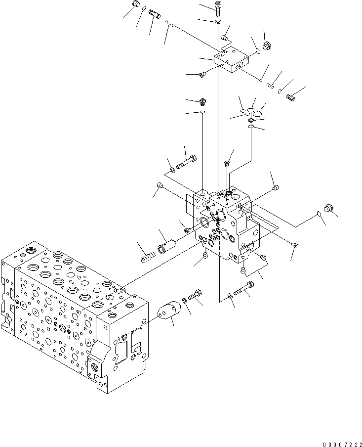 Клапан в сборе (723-40-71103) KOMATSU