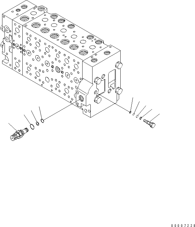 уплотнительное кольцо круглого сечения 07000-B1007 KOMATSU