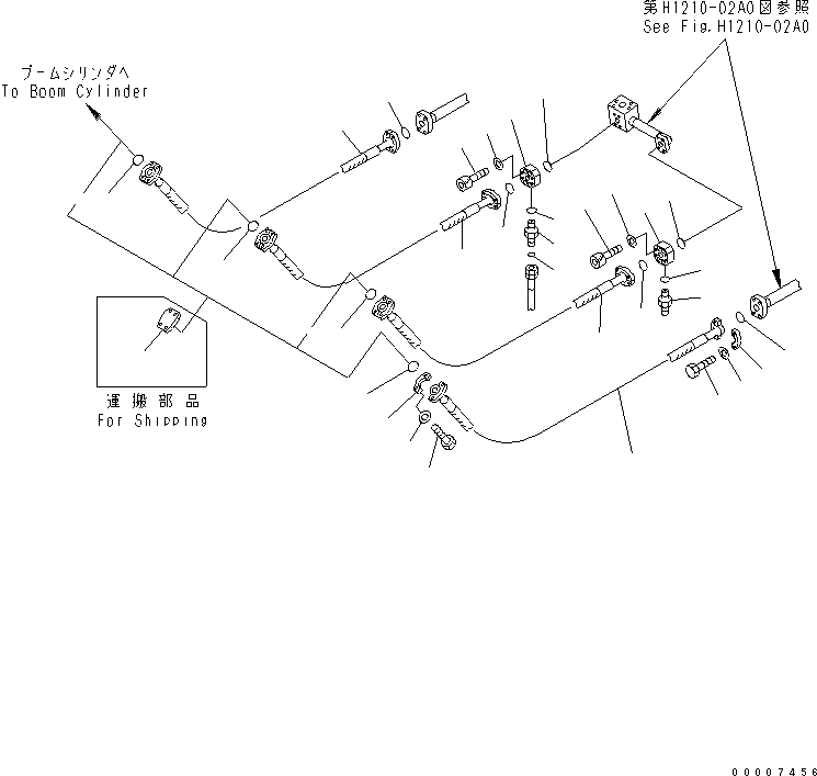 Болт 01252-41245 KOMATSU