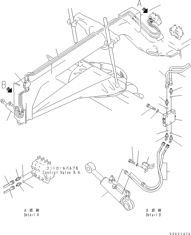 Болт 01010-50855 KOMATSU