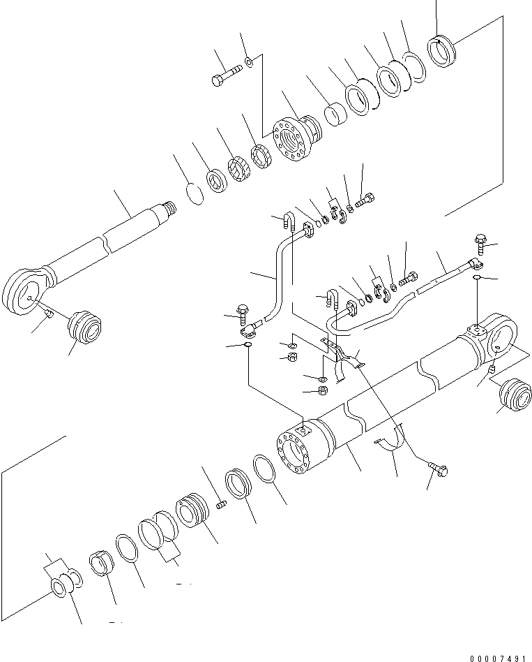 Винт 01310-01232 KOMATSU