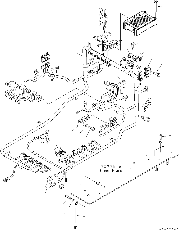 Контроллер 7835-28-2001 KOMATSU