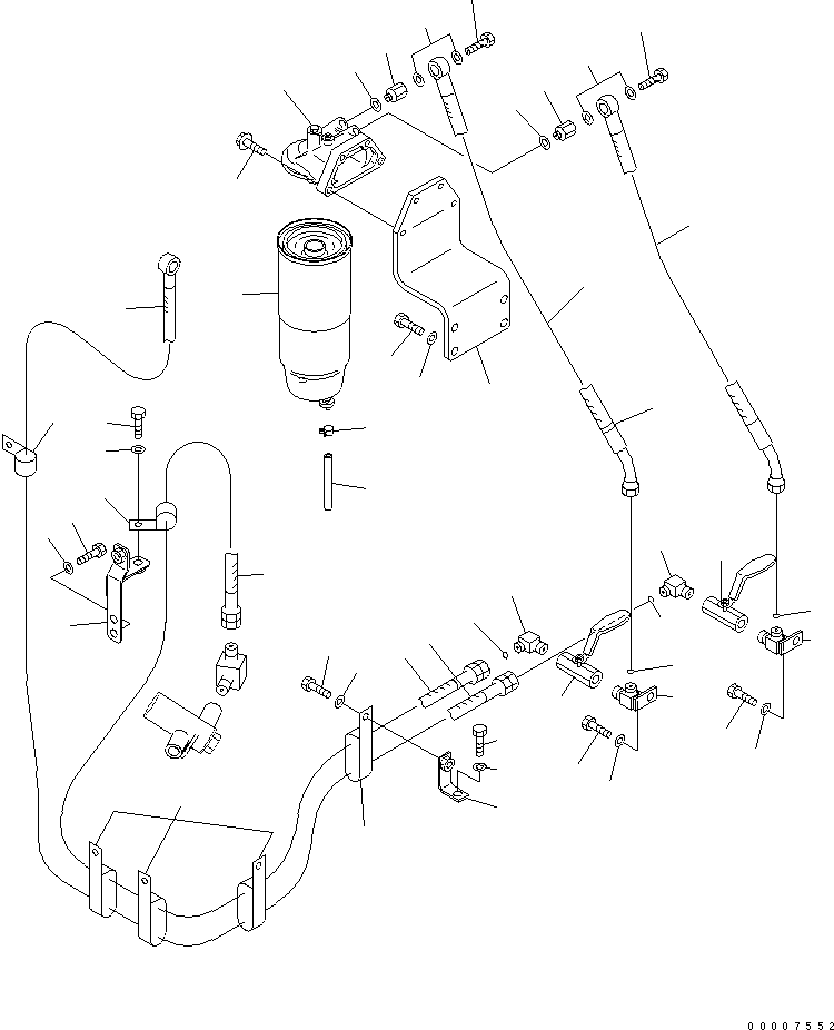 Шланг 07286-00811 KOMATSU