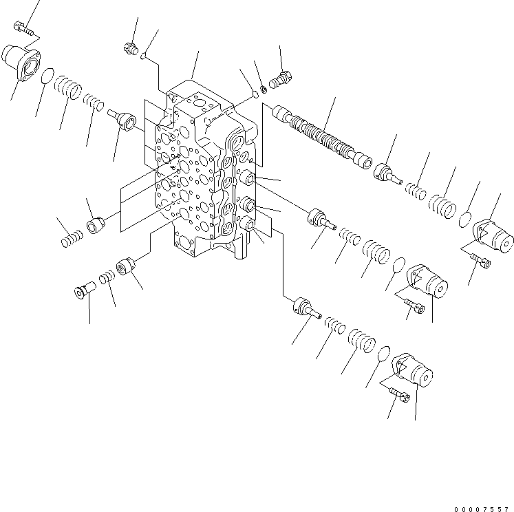 Обратный клапан 709-14-11581 KOMATSU