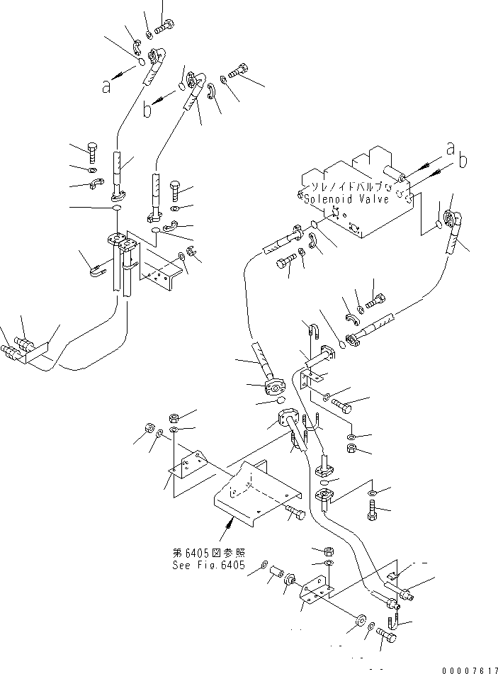 Шланг 07124-10607 KOMATSU