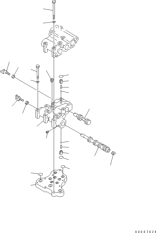 клапан в сборе 15A-15-15003 KOMATSU