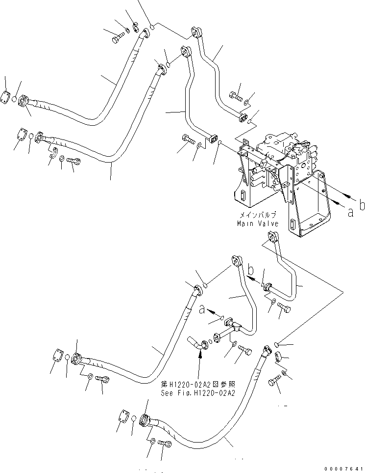 Шланг 07072-01220 KOMATSU