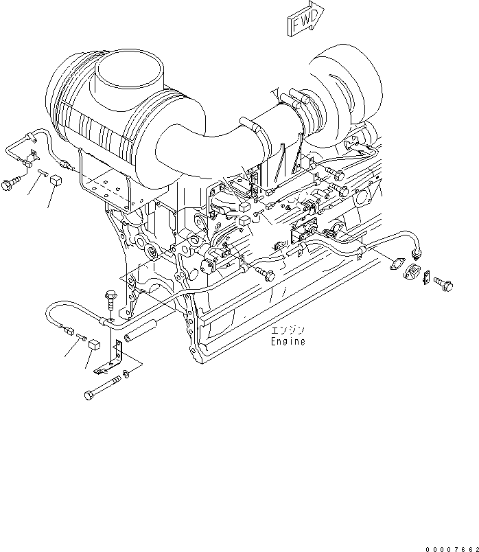 Корпус разъёма 08192-22200 KOMATSU