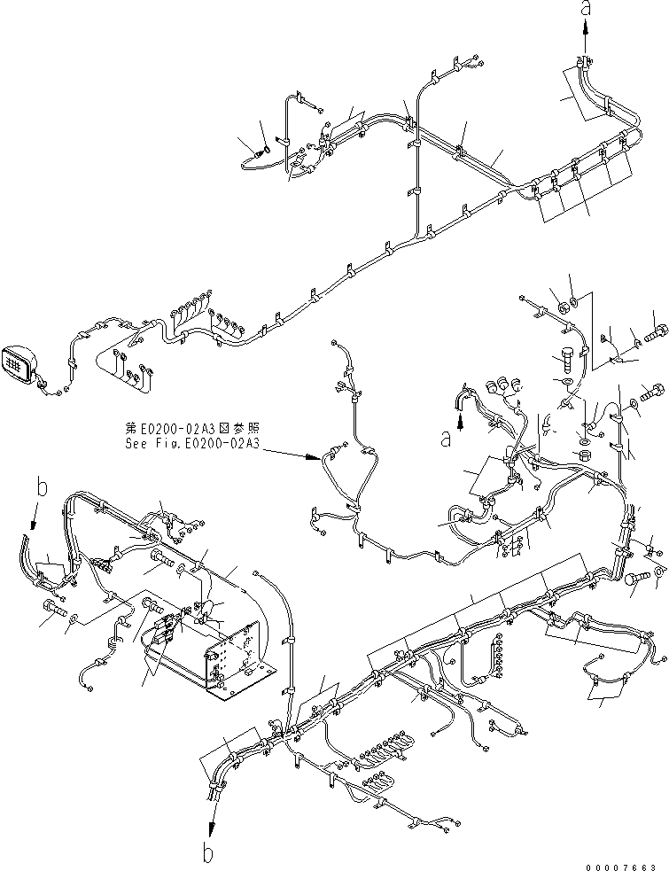 Жгут проводов 21N-06-33562 KOMATSU