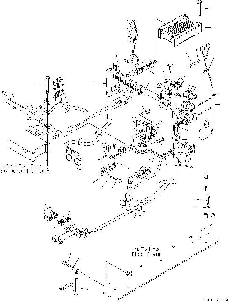 Жгут проводов 209-06-73450 KOMATSU