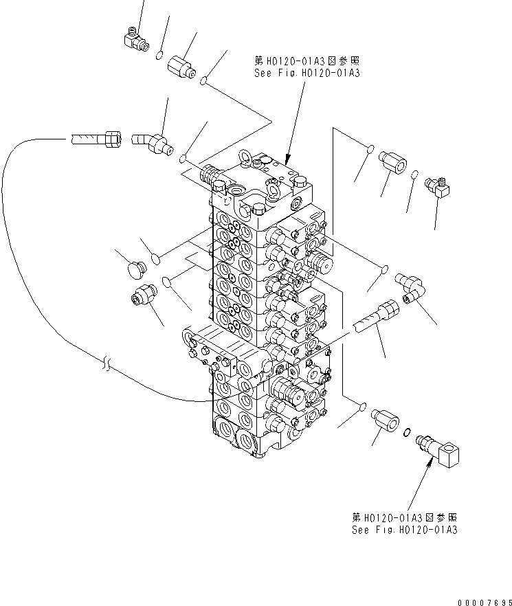 Пробка 113-15-25481 KOMATSU