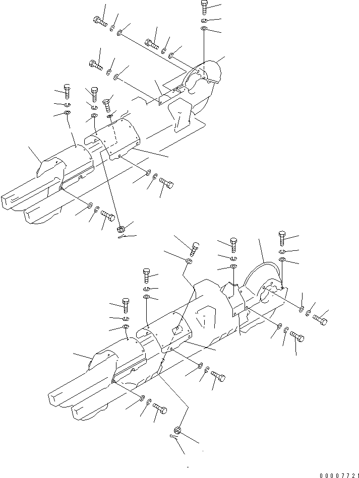 Крышка правая 175-30-52160 KOMATSU