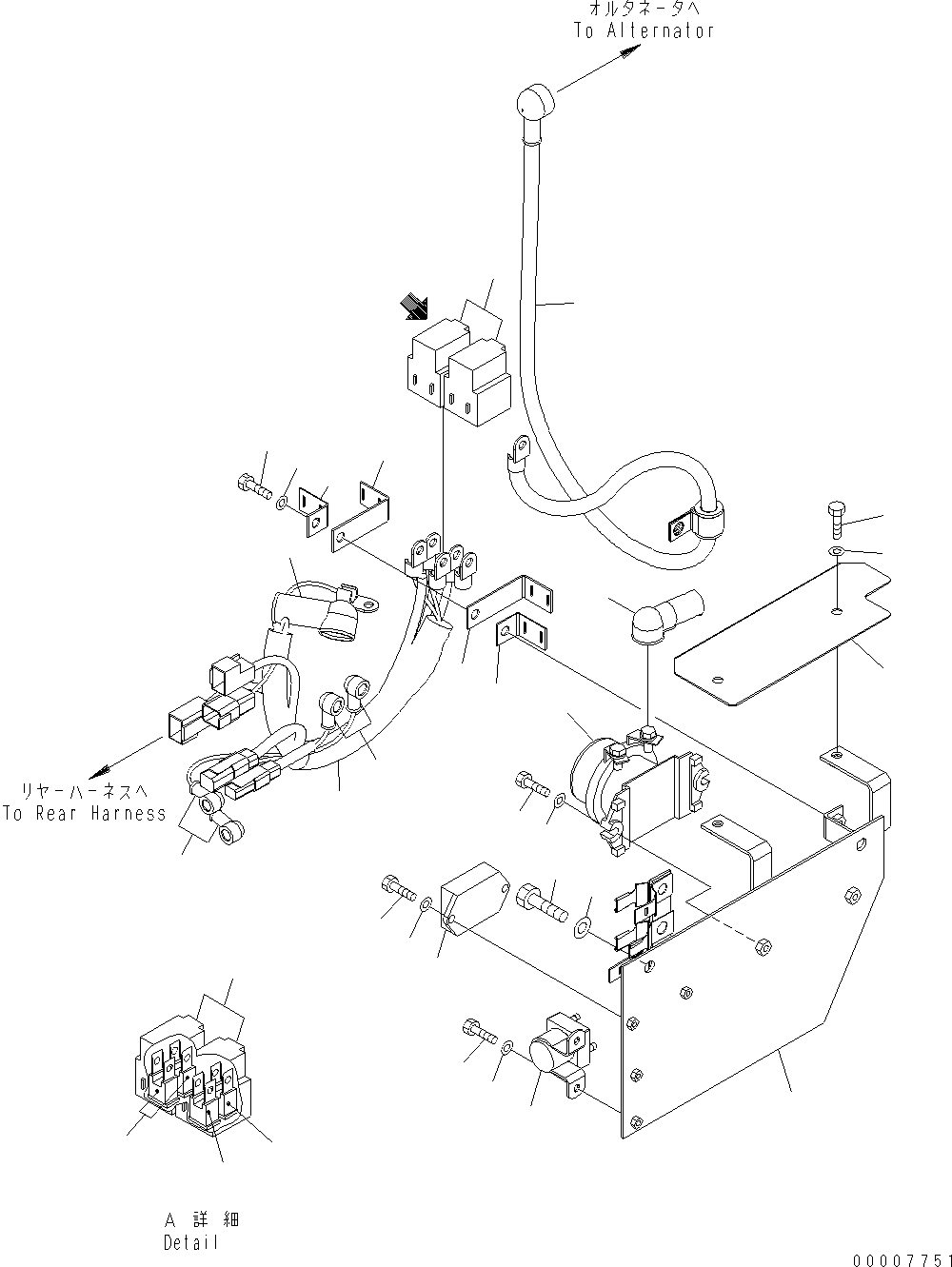 Жгут проводов 419-06-32263 KOMATSU
