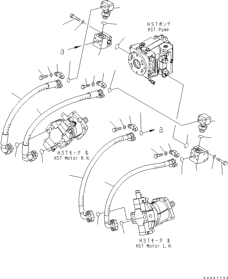 Шланг 419-18-32142 KOMATSU