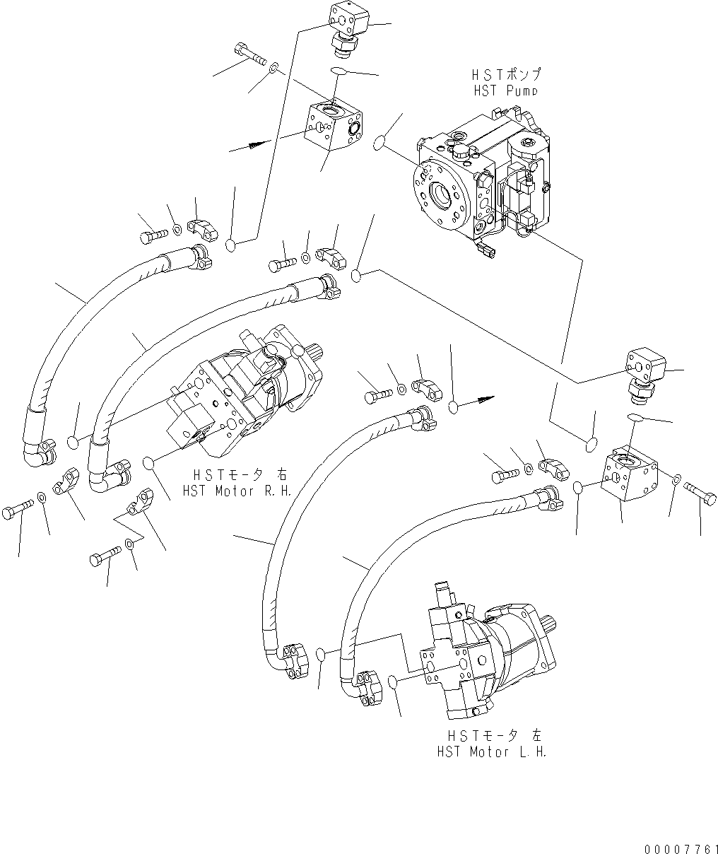 Шланг 07084-01210 KOMATSU