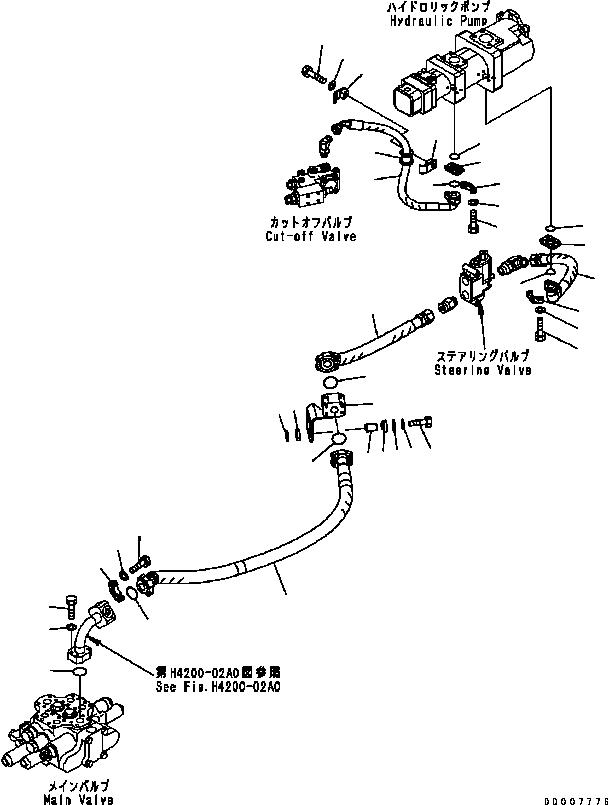 Проставка 07373-10600 KOMATSU