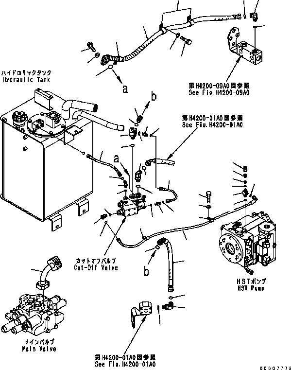 Шланг 419-62-33764 KOMATSU