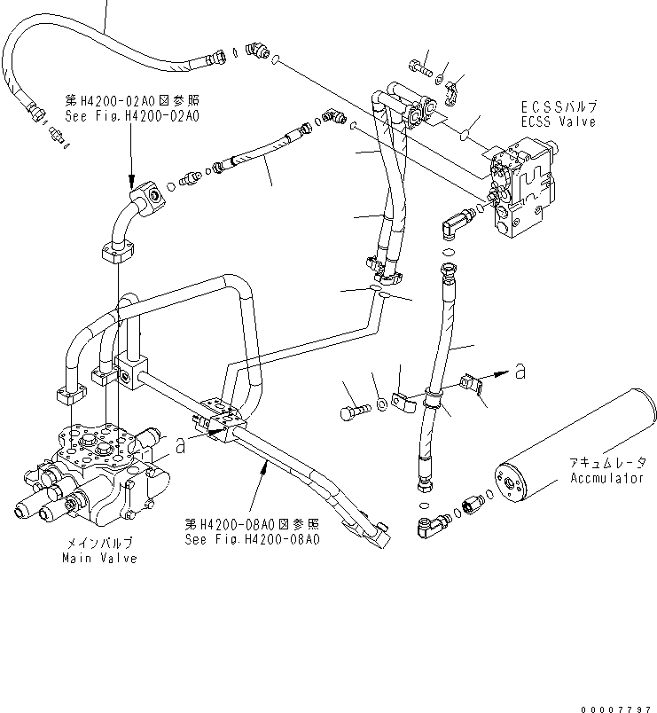 Шланг 02753-00608 KOMATSU