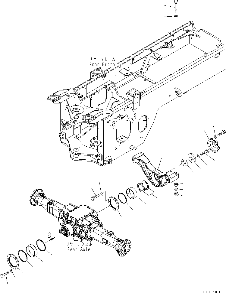 Упорная пластина 423-46-27140 KOMATSU