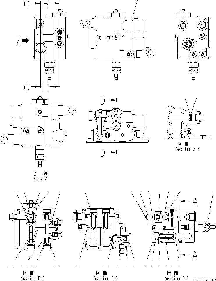 Золотник 417-43-37520 KOMATSU