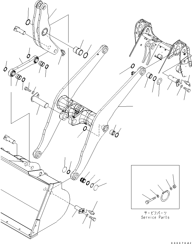 Стрела в сборе 419-877-3370 KOMATSU