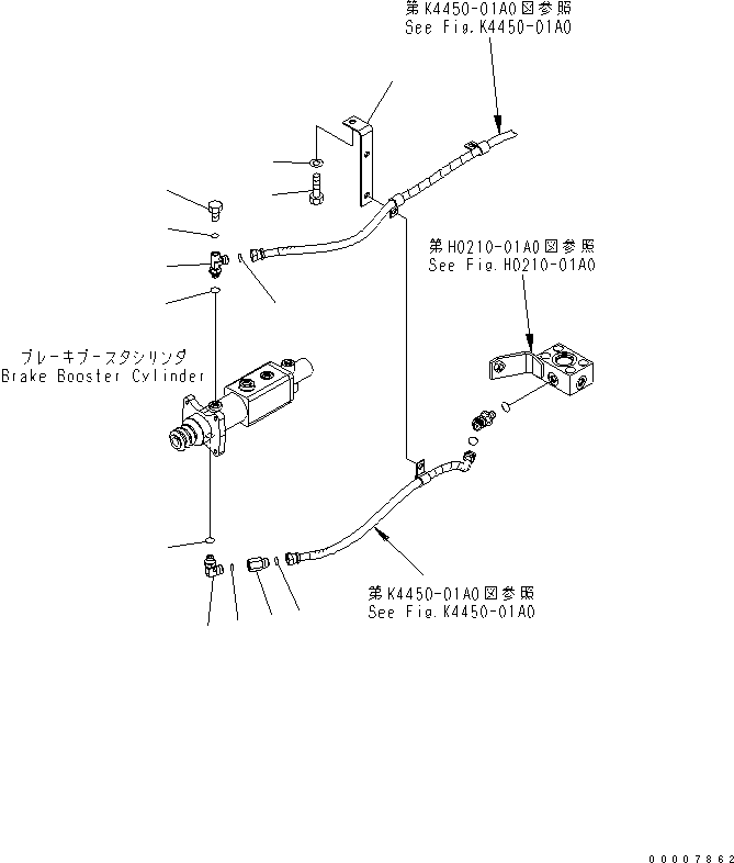 Соединительный штуцер 419-43-37580 KOMATSU