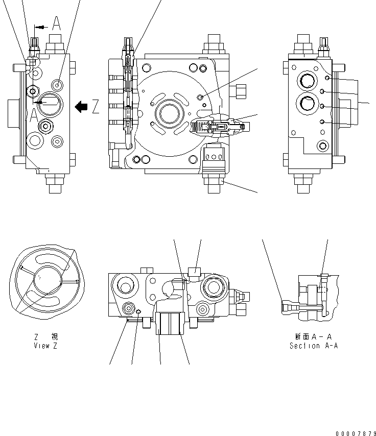BUSHING, BEARING UC17044906341 KOMATSU