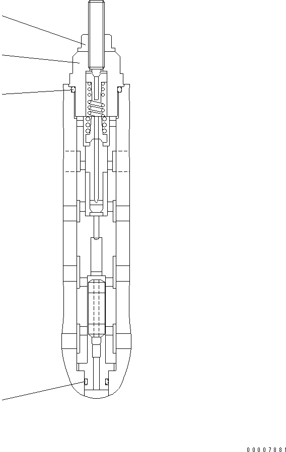 Уплотнительное кольцо круглого сечения UC10908638071 KOMATSU