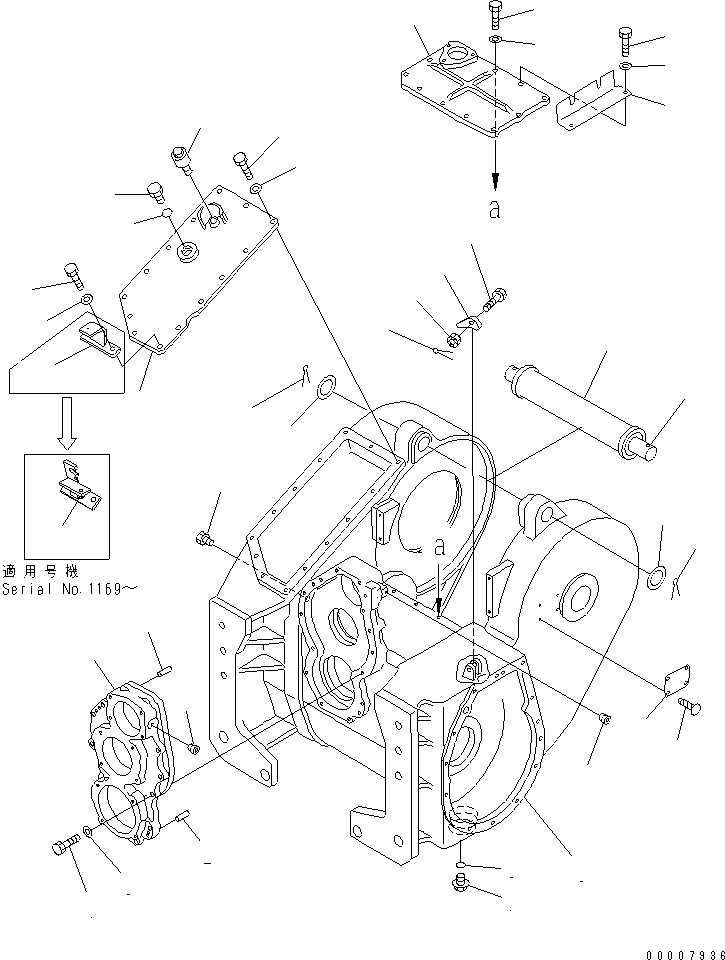 Гайка 01592-11215 KOMATSU