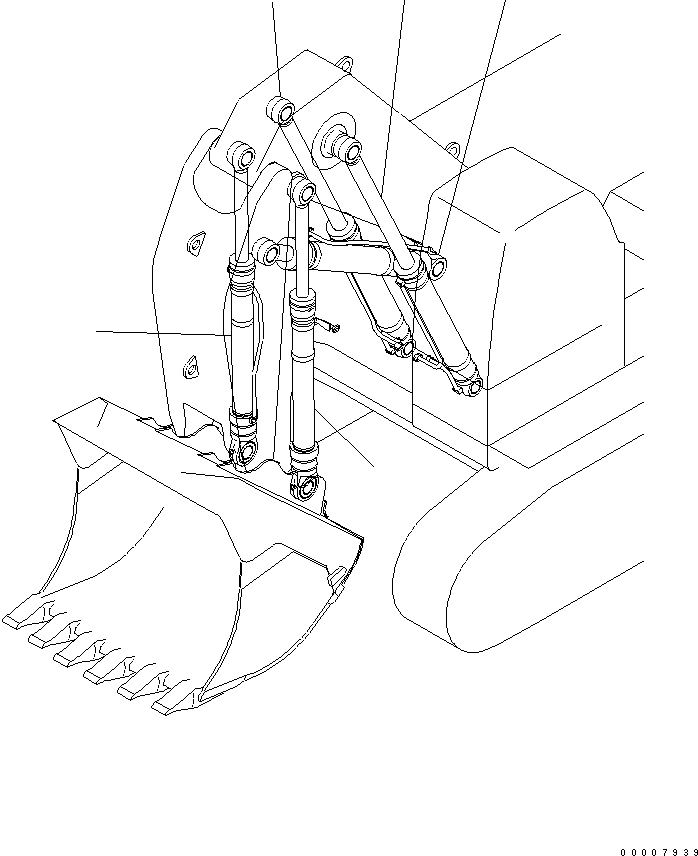 Группа цилиндра (\8\707-01-XU280) KOMATSU