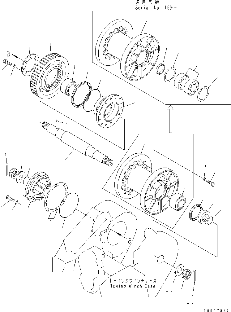 Уплотнение 07012-10140 KOMATSU