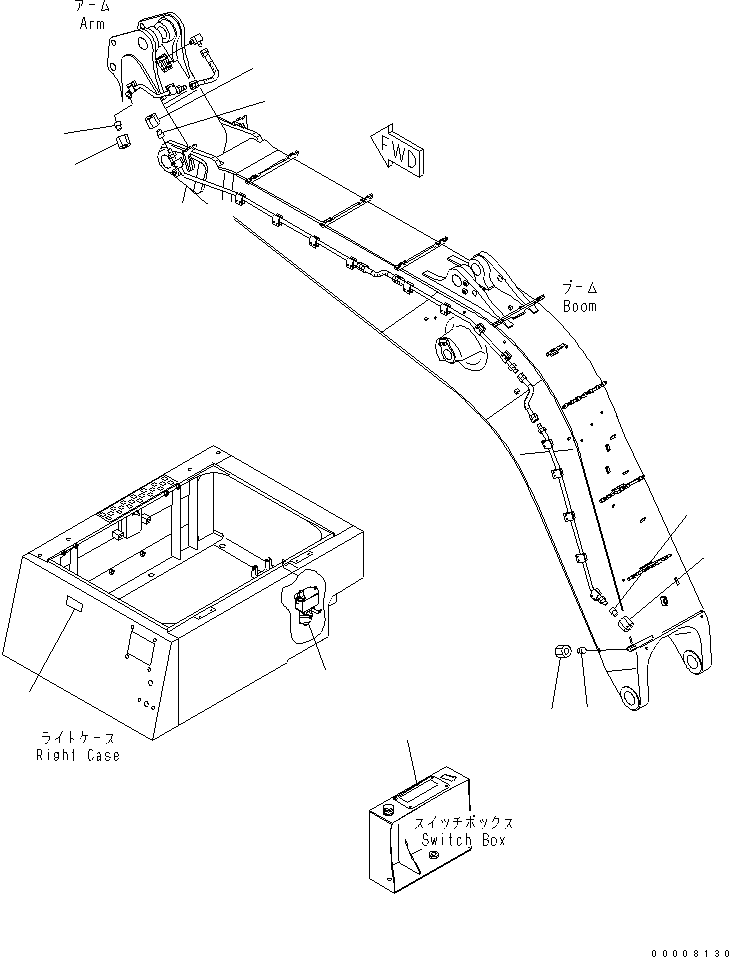 Датчик давления 21N-68-32590 KOMATSU
