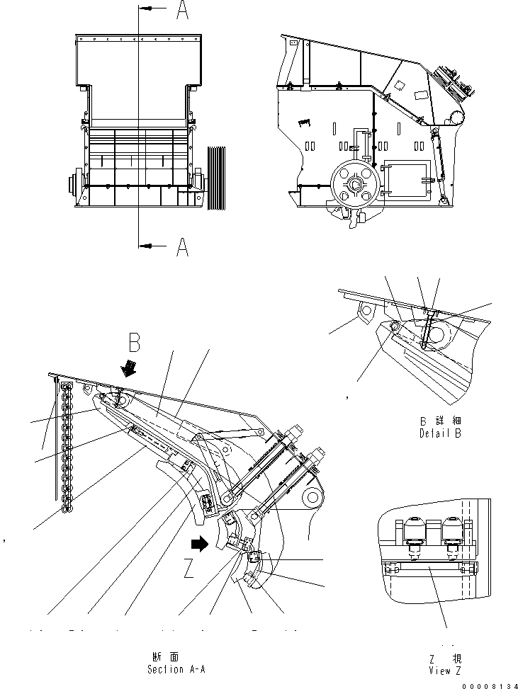 Упор 8296-70-6830 KOMATSU