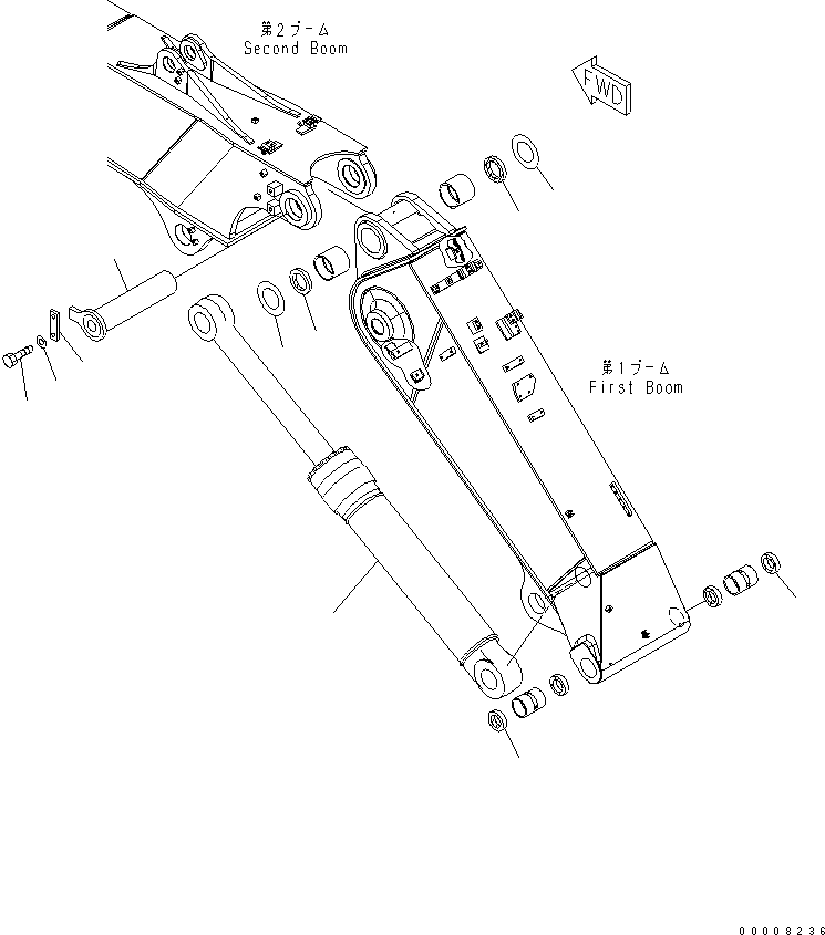 Пластина 205-70-61560NK KOMATSU