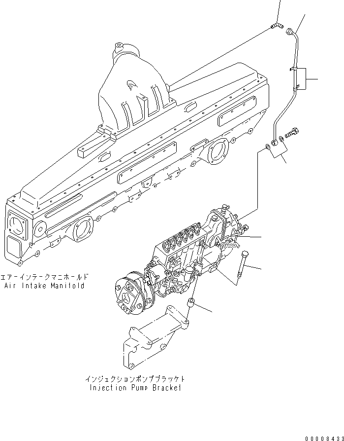 TUBE,BOOST 6162-73-1830 KOMATSU