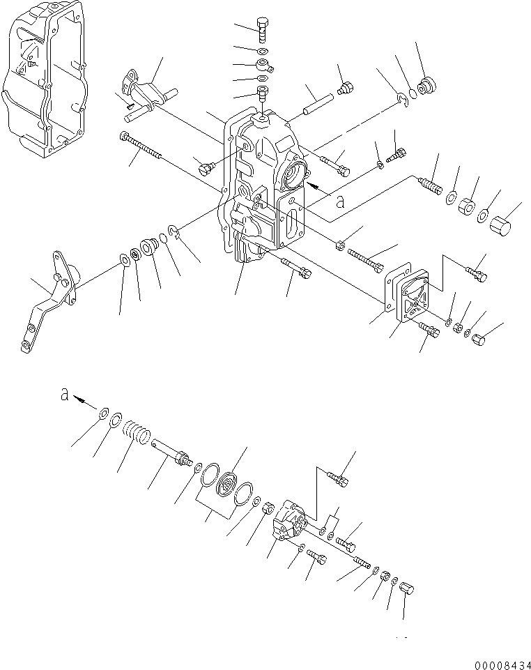 Палец DK154237-0200 KOMATSU