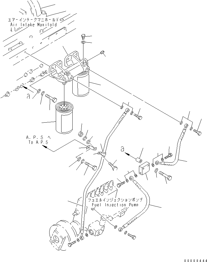 Шланг 07271-11475 KOMATSU