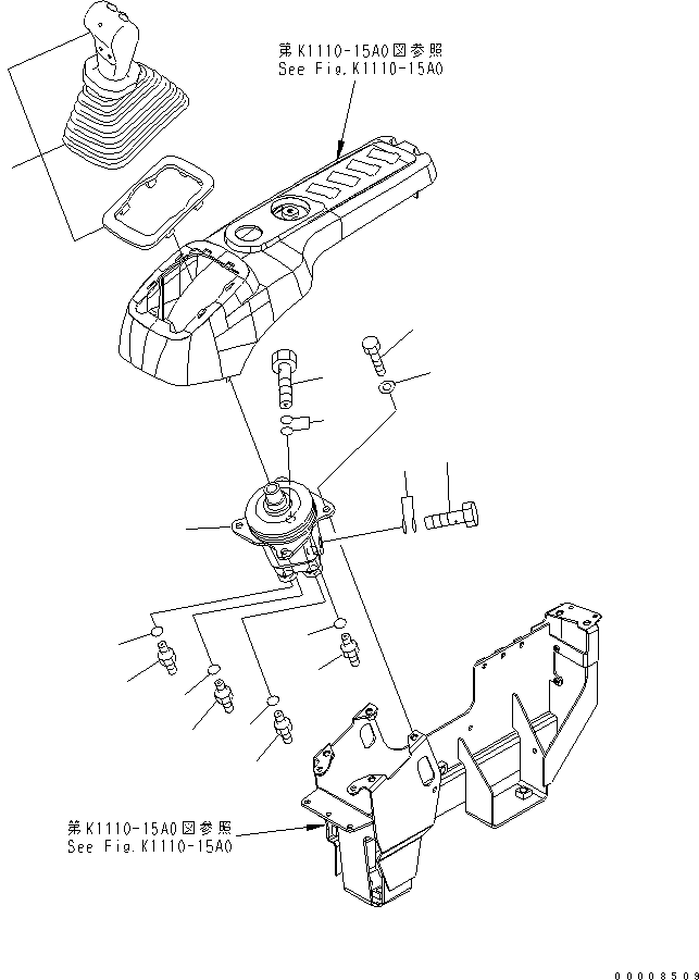 VALVE ASS'Y,R.H. (SEE FIG.Y1670-11A1) (702-16-09120) KOMATSU