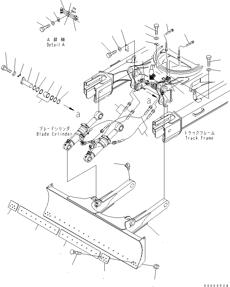 Шланг 07096-20509 KOMATSU