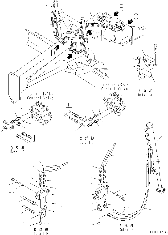 BOLT,L.H. (23A-63-X1210) KOMATSU